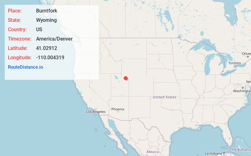 Map of Burntfork