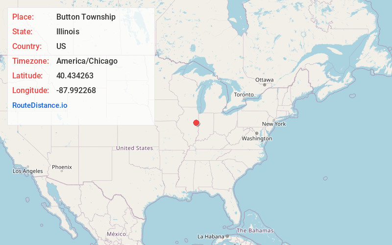 Map of Button Township