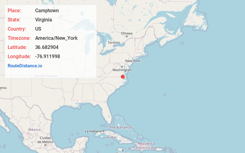 Map of Camptown