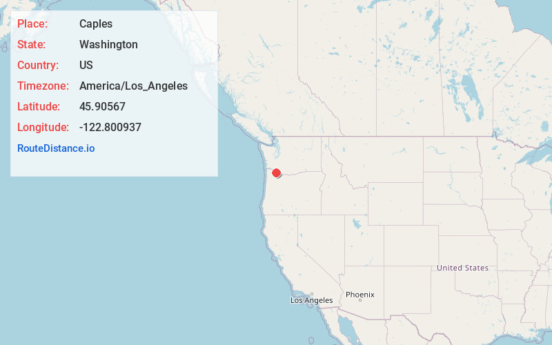 Map of Caples
