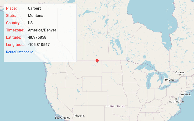Map of Carbert