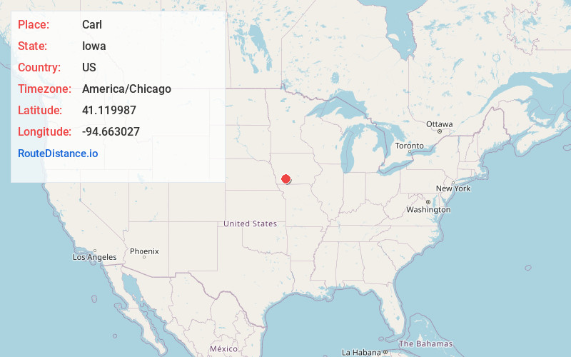 Map of Carl