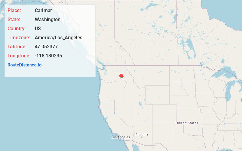 Map of Carlmar