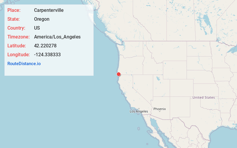 Map of Carpenterville