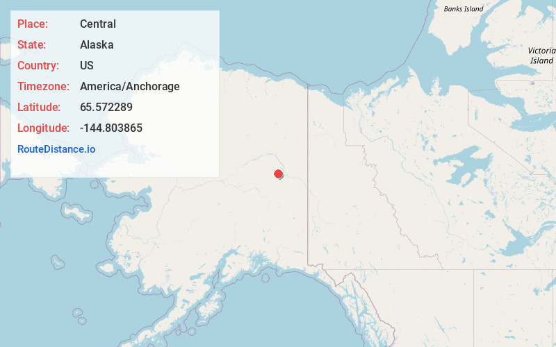 Map of Central