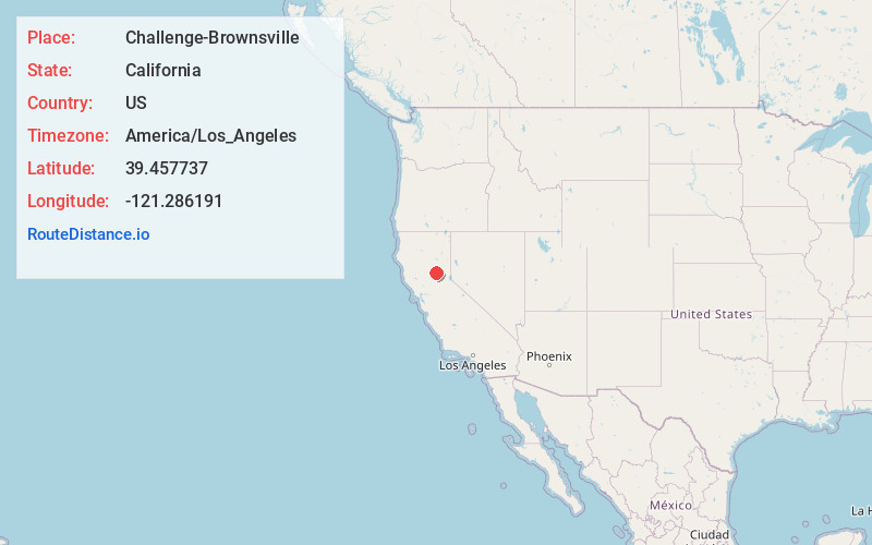 Map of Challenge-Brownsville