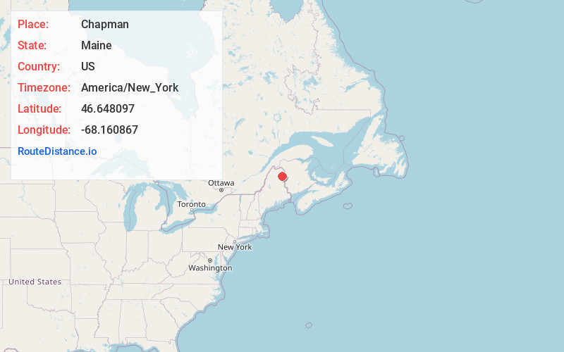 Map of Chapman