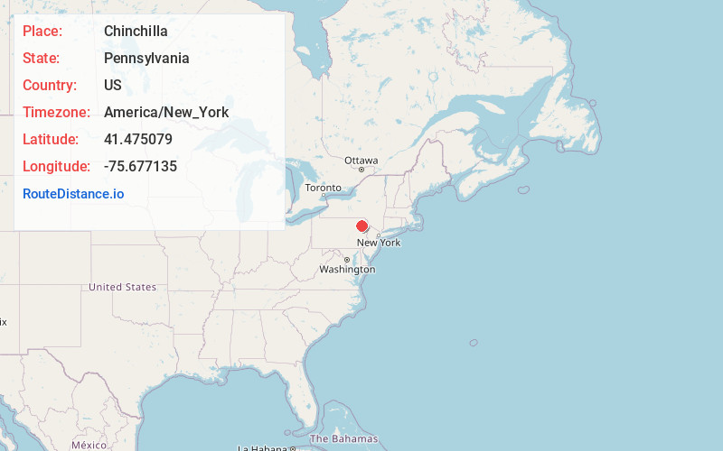 Map of Chinchilla