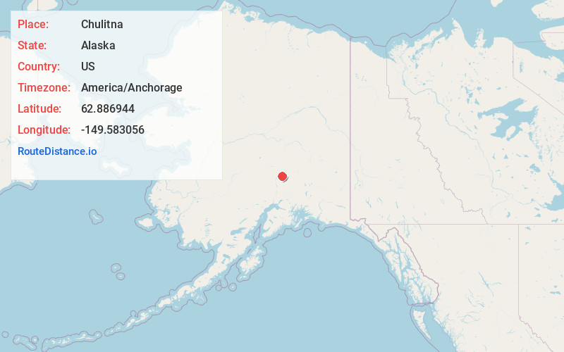Map of Chulitna