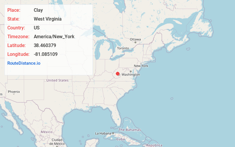 Map of Clay
