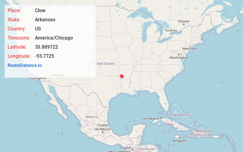 Map of Clow