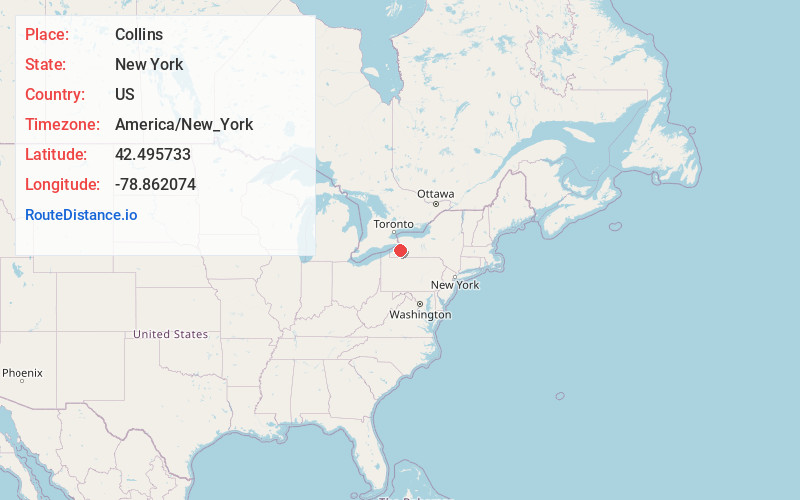 Map of Collins