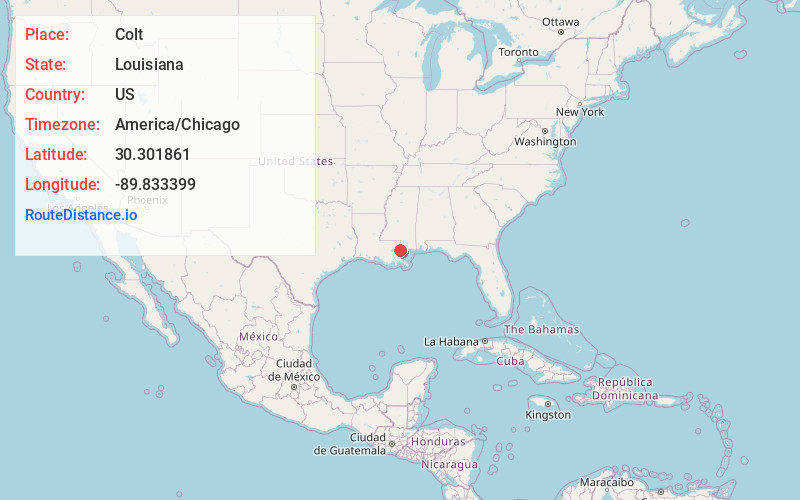 Map of Colt