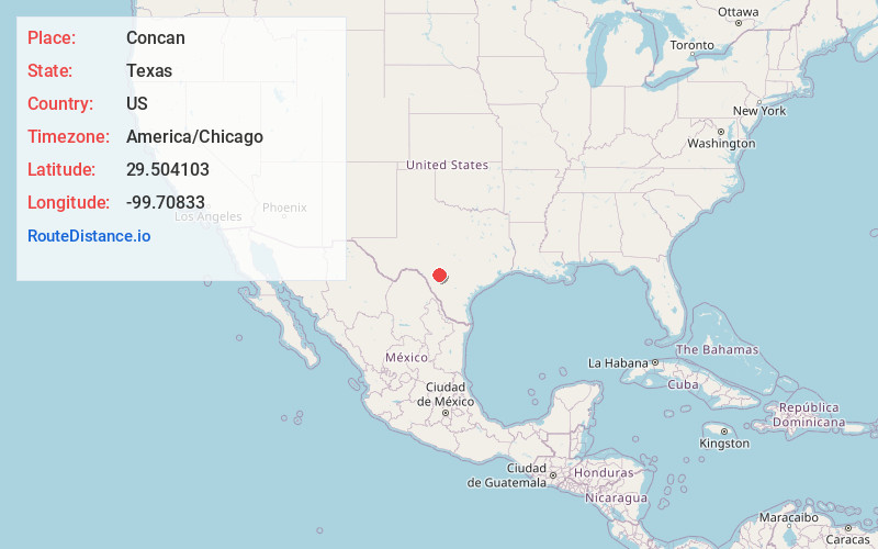 Map of Concan