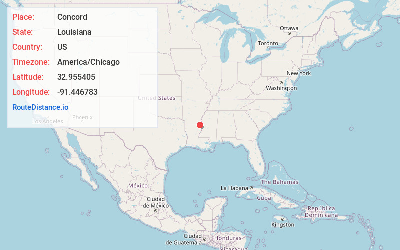 Map of Concord
