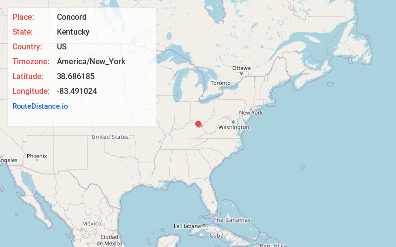 Map of Concord