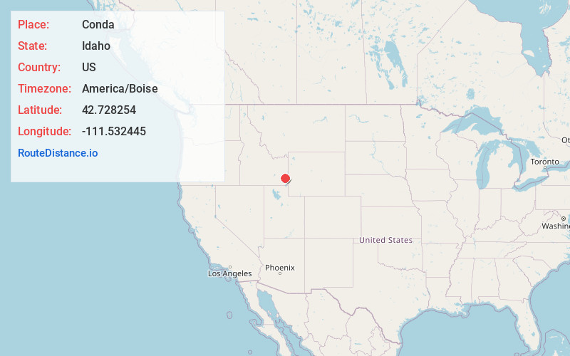 Map of Conda