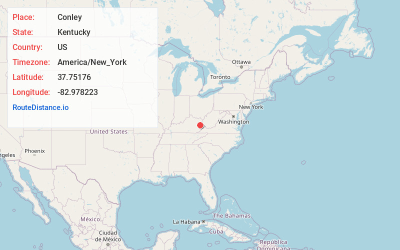 Map of Conley