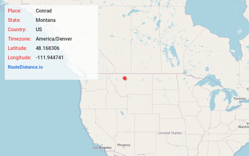 Map of Conrad