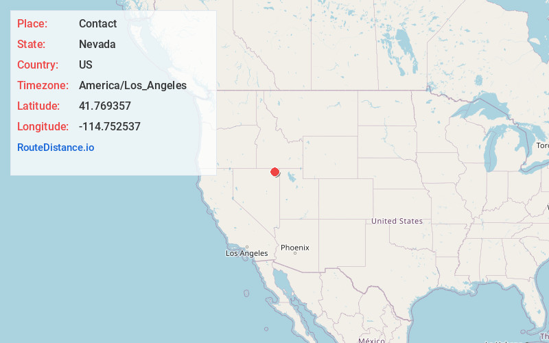 Map of Contact