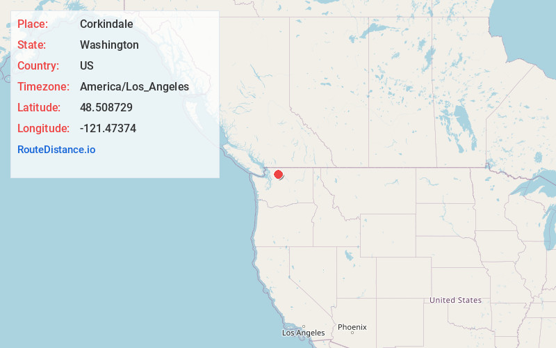 Map of Corkindale