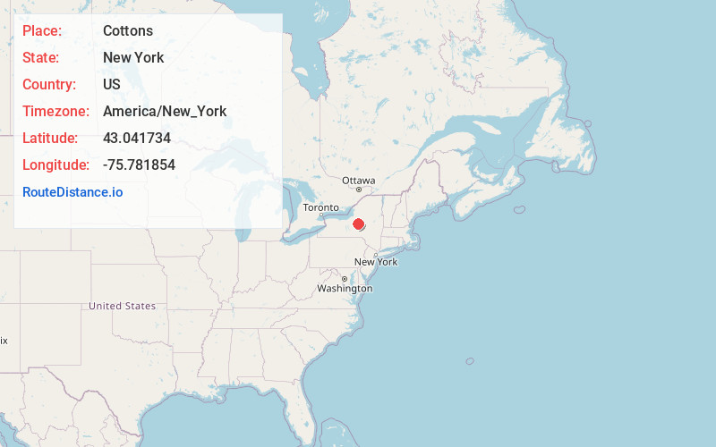 Map of Cottons