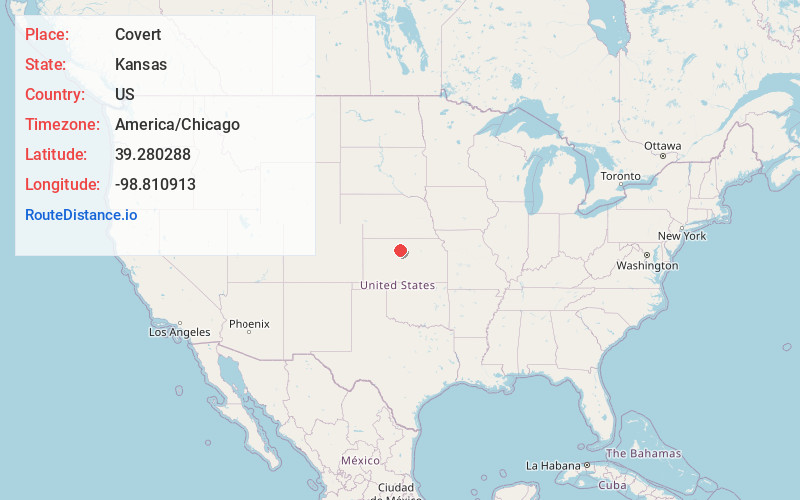 Map of Covert