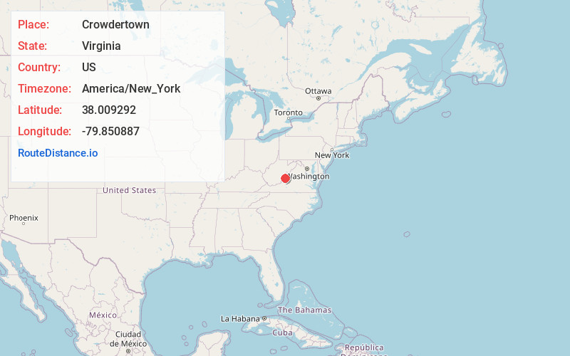 Map of Crowdertown