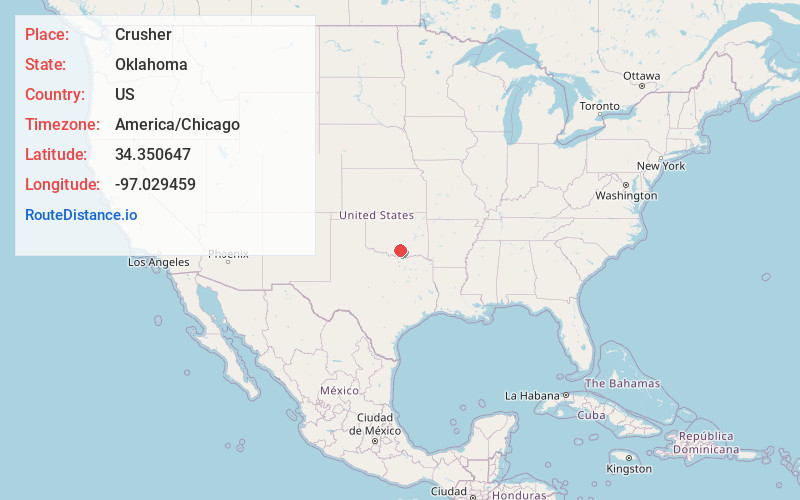 Map of Crusher