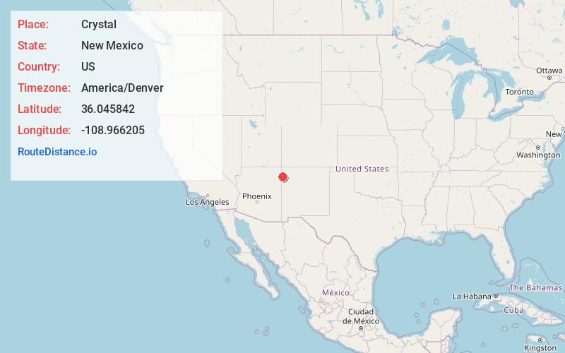 Map of Crystal