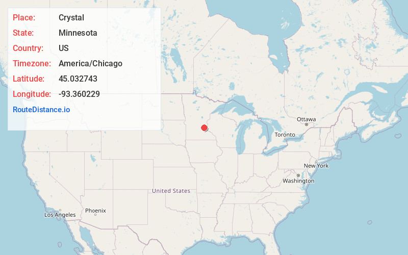 Map of Crystal