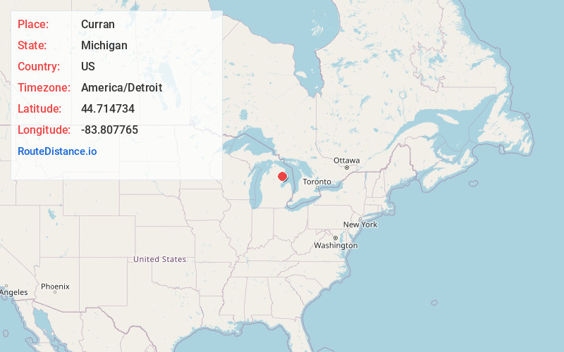 Map of Curran