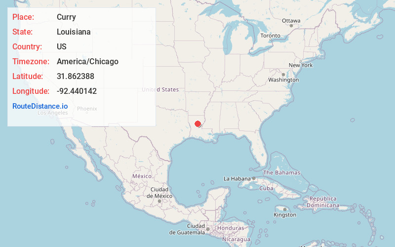 Map of Curry