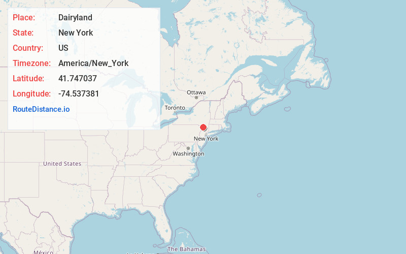 Map of Dairyland
