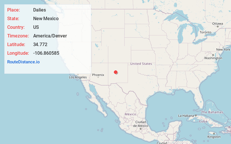 Map of Dalies