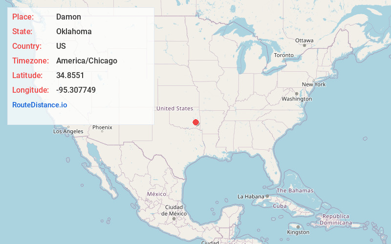 Map of Damon