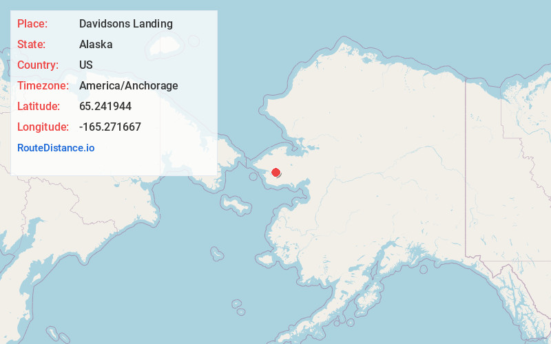 Map of Davidsons Landing
