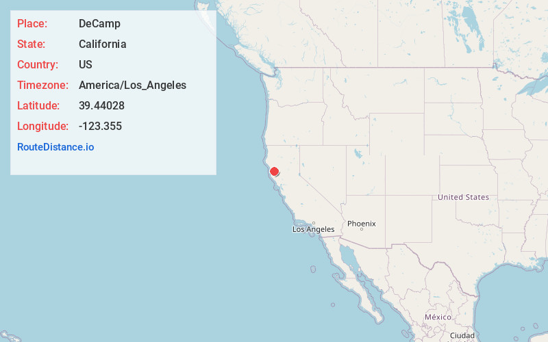 Map of DeCamp