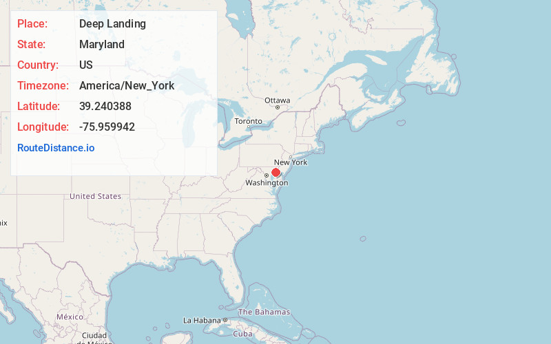Map of Deep Landing