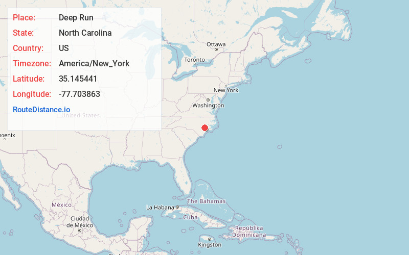 Map of Deep Run