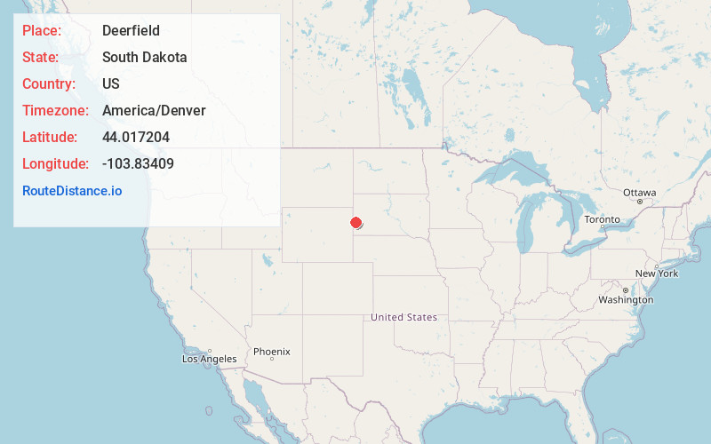 Map of Deerfield