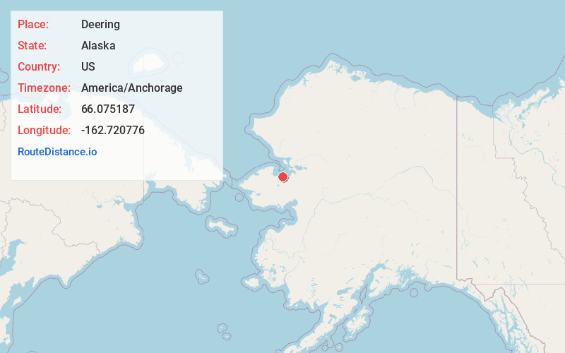Map of Deering