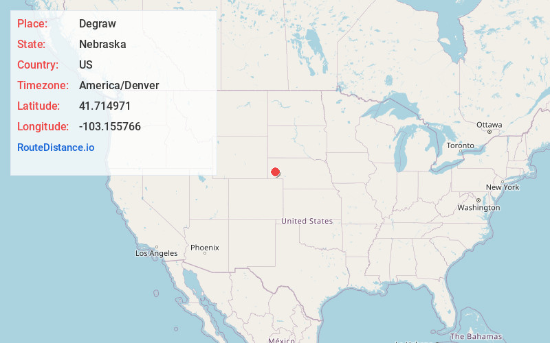 Map of Degraw