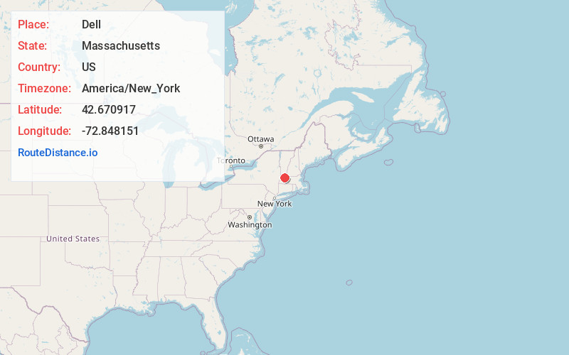 Map of Dell
