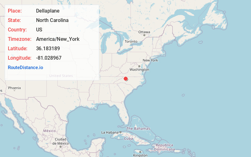 Map of Dellaplane
