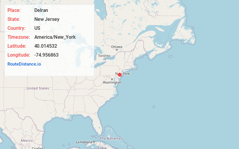 Map of Delran