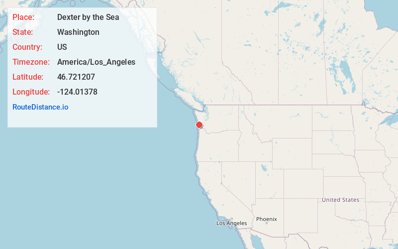 Map of Dexter by the Sea