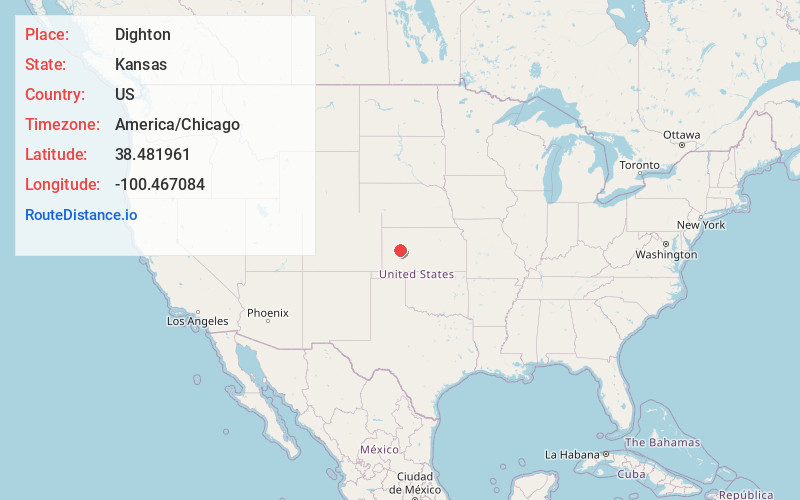Map of Dighton