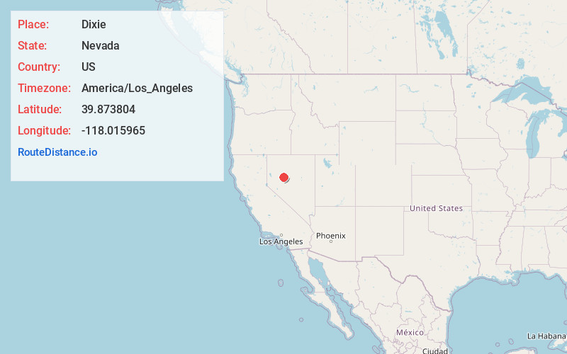 Map of Dixie