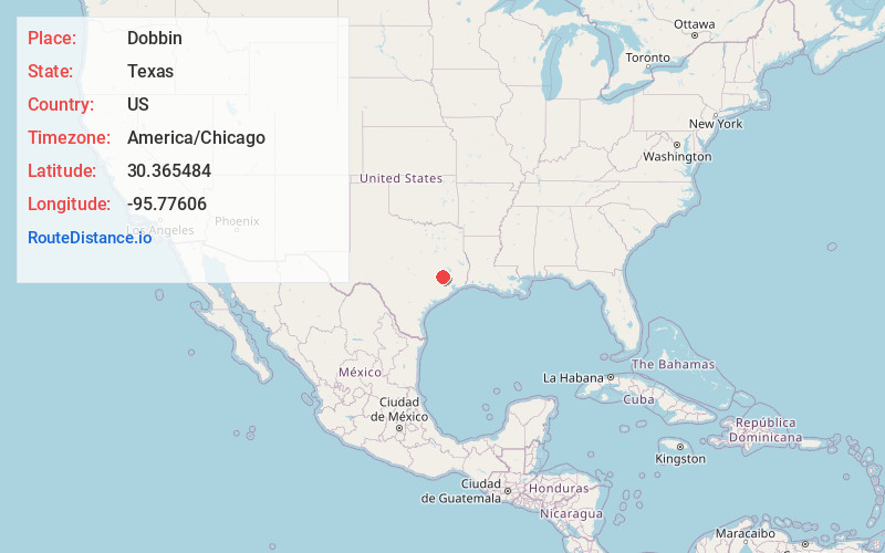 Map of Dobbin